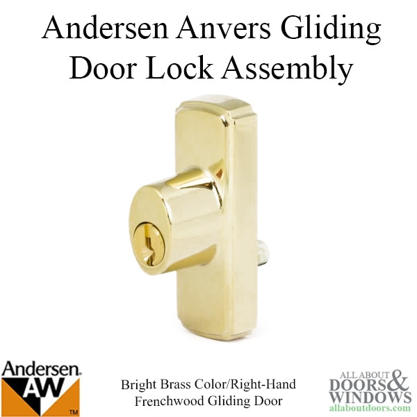 Andersen Anvers Gliding Door Lock