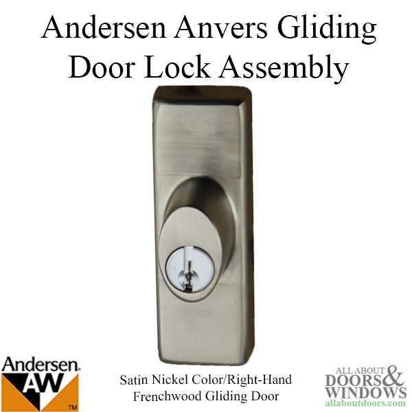 Andersen Anvers Gliding Door Lock