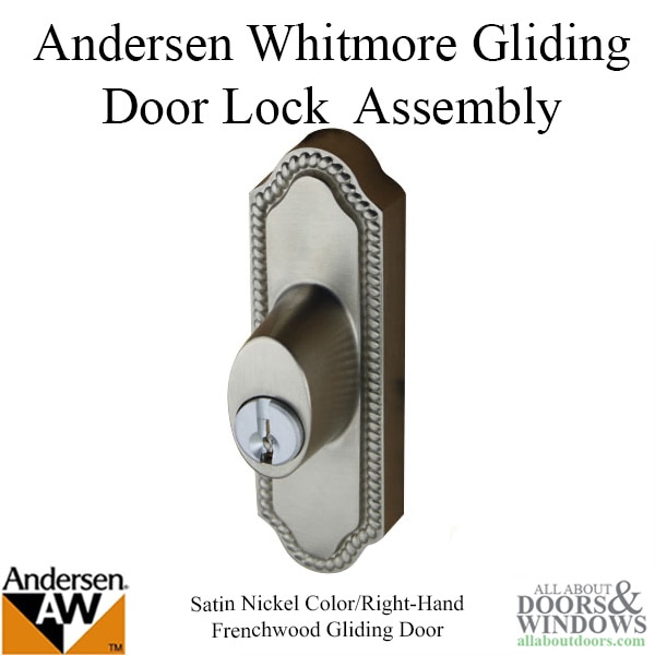 Andersen Whitmore Gliding Door Lock