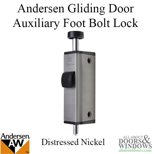 Andersen Gliding Door Foot Bolt