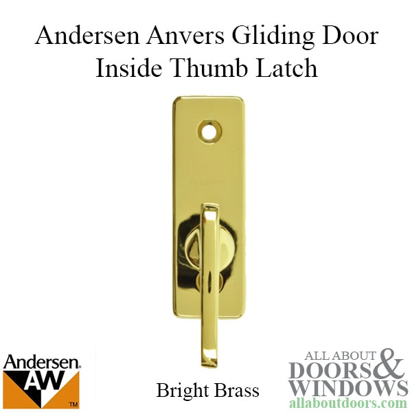 Andersen inside thumb latch for Frenchwood gliding door