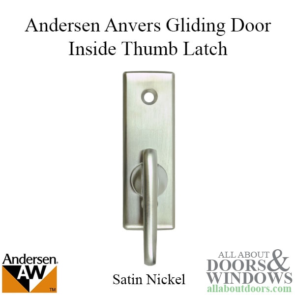 Andersen inside thumb latch for Frenchwood gliding door