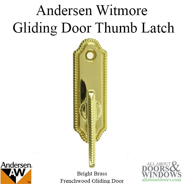 Whitmore Gliding Door Thumb Latch