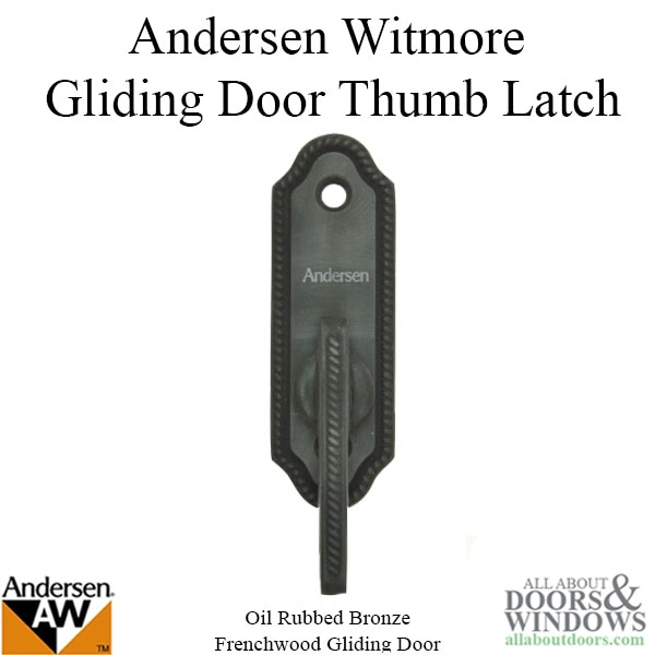 Witmore Gliding Door Thumb Latch