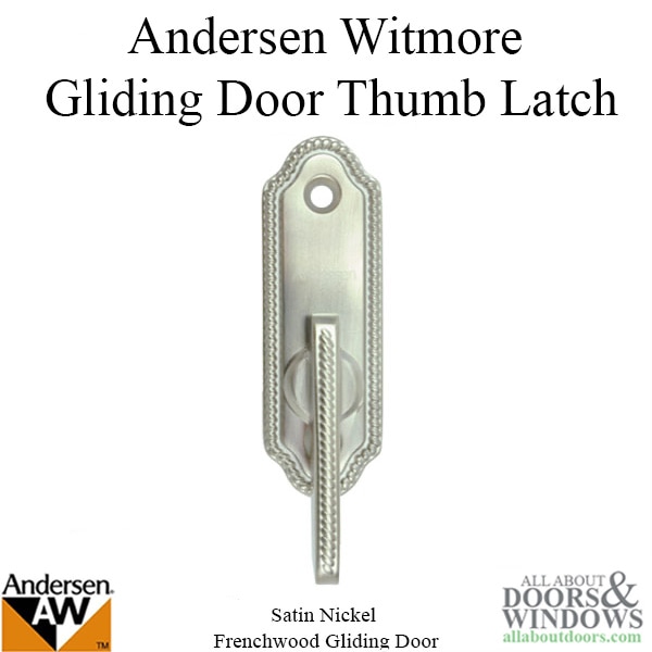 Witmore Gliding Door Thumb Latch
