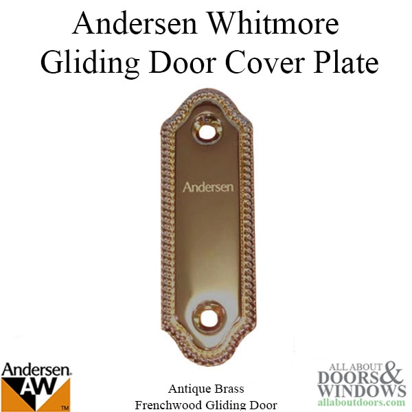 Andersen Gliding Door Cover Plate