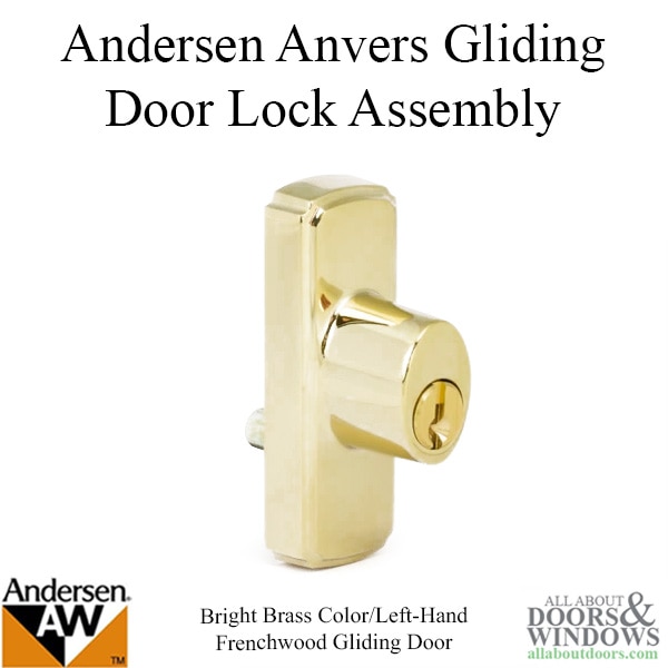 Andersen Anvers Gliding Door Lock