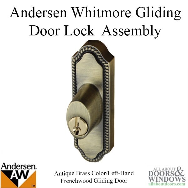 Andersen Whitmore Gliding Door Lock