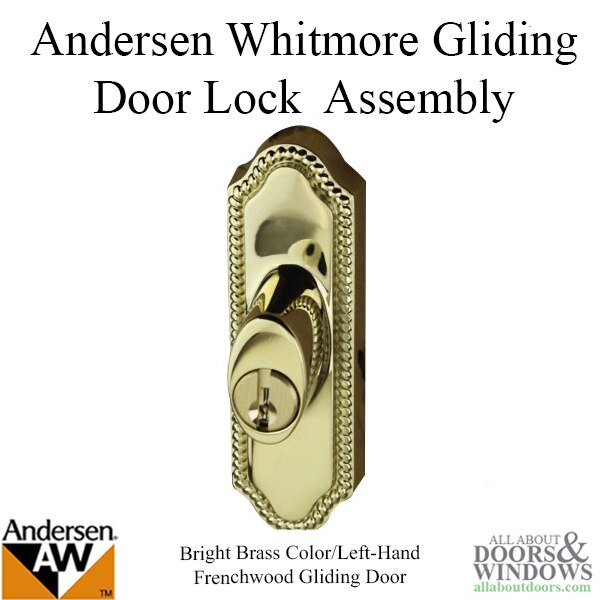 Andersen Whitmore Gliding Door Lock