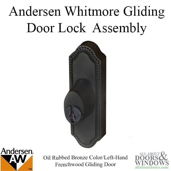 Andersen Whitmore Gliding Door Lock