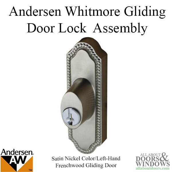 Andersen Whitmore Gliding Door Lock