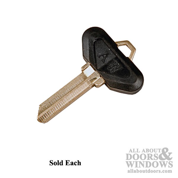 Andersen Frenchwood Gliding Door Exterior Key Blank for Reachout Lock