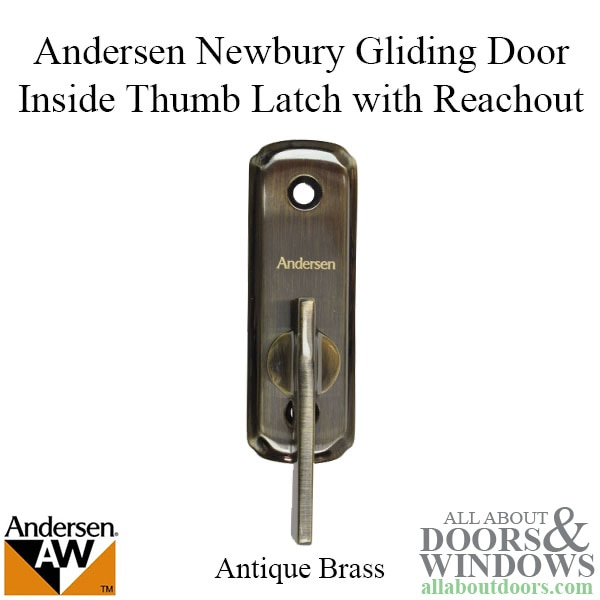 Andersen interior thumb latch