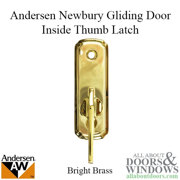 Andersen interior thumb latch