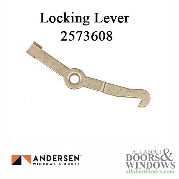 Screen locking lever latch