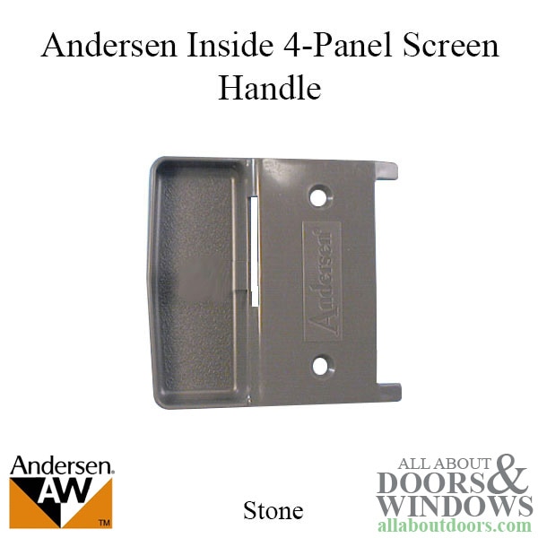 Andersen Window Frenchwood 4 panel gliding door inside pull