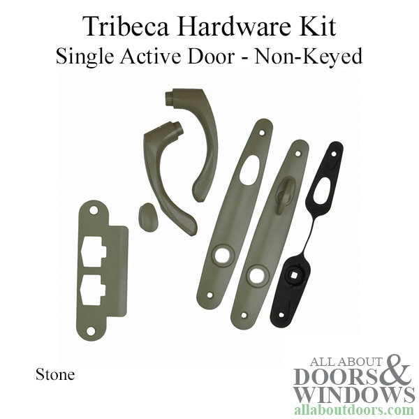 Tribeca single door hardware kit