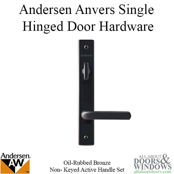 Anvers Hinged Door Hardware Kit