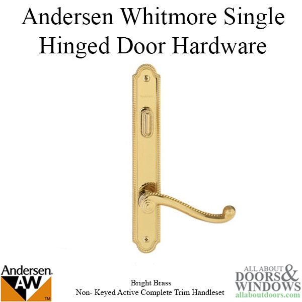 Whitmore Single Door Hardware