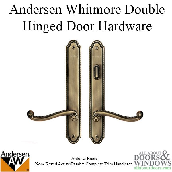 Whitmore Double Door Hardware