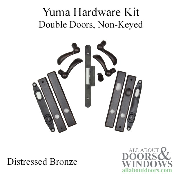 Yuma double door hardware kit