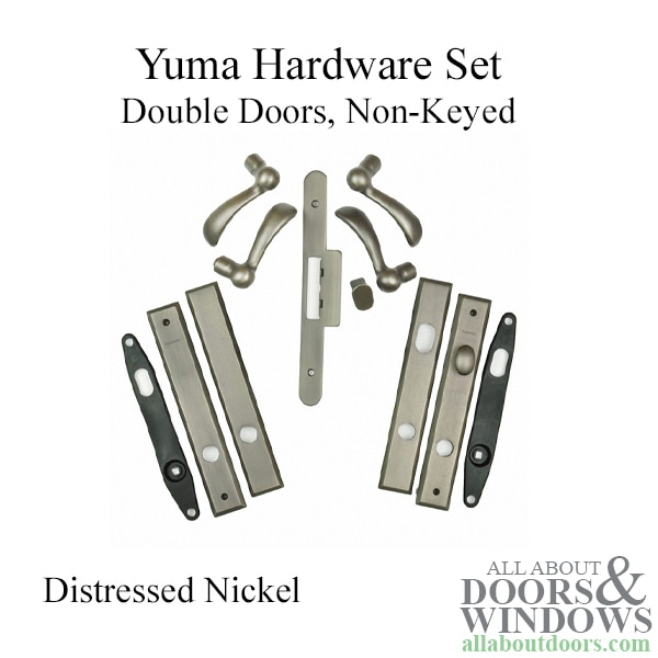 Yuma double door hardware kit