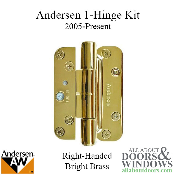 Andersen single right hand door hinge kit for 2005-Present Frenchwood
