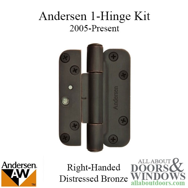 Andersen right hand single hinge kit 2005-Present for hinged door