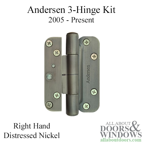 4 hinge kit, right handed