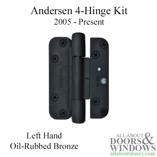 4 hinge kit, oil rubbed bronze