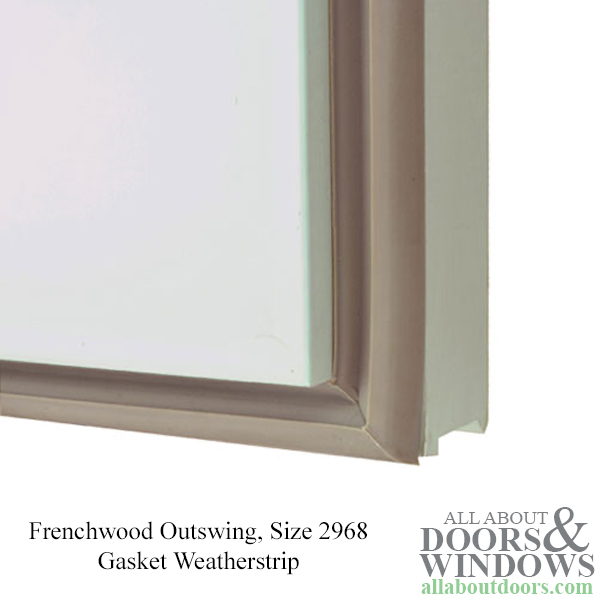 Frenchwood outswing weatherstrip