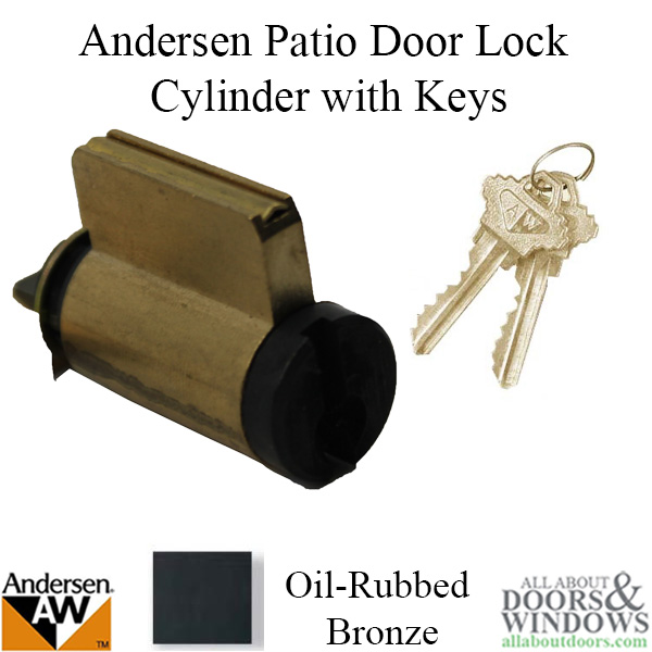 Andersen Patio Door Lock Cylinder