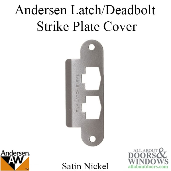 Andersen Strike Plate Cover