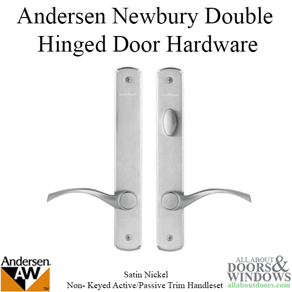 Newbury Double Door Hardware
