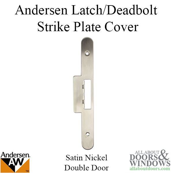 Andersen Strike Plate Cover