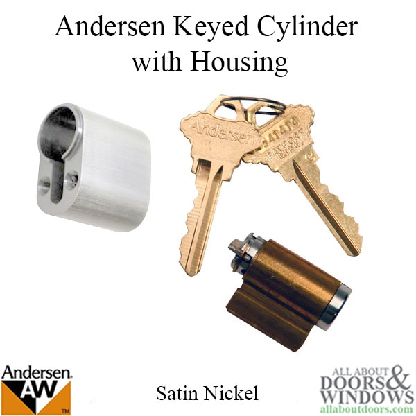 Keyed Cylinder with Housing