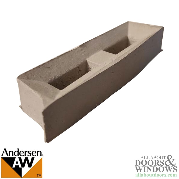 Astragal weatherstrip sill plug