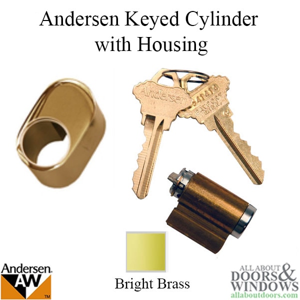 Keyed Cylinder with Housing