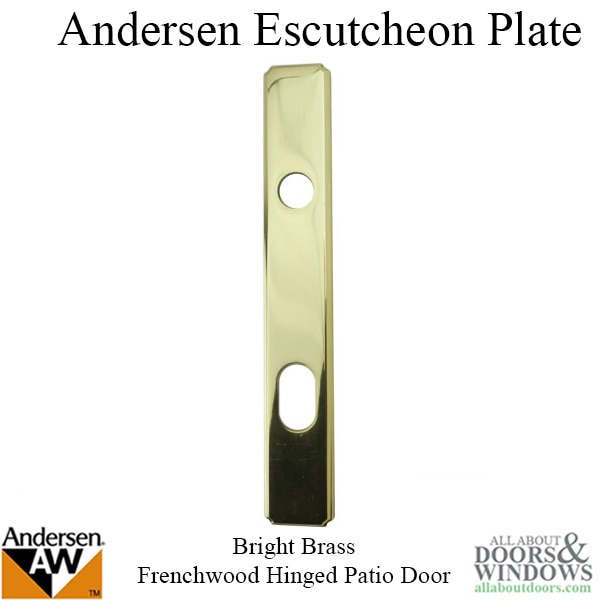 Andersen Patio Door Escutcheon