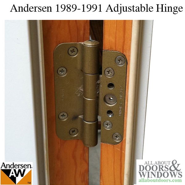 Andersen 1989 1991 Patio Door Hinge Gold Tone See Notes