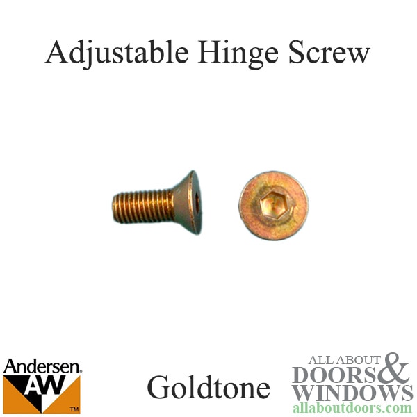 Andersen Frenchwood hinge fixing screw for adjustable hinge