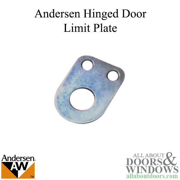 Andersen Frenchwood hinged door limiting plate for dummy or keyed cylinder