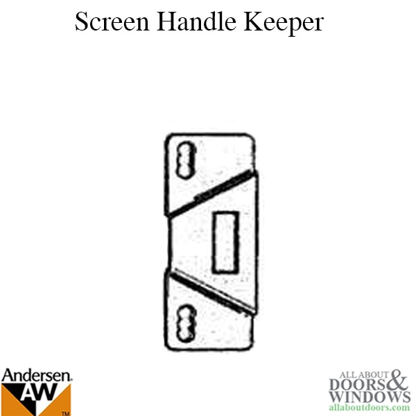 Andersen Screen Handle Keeper