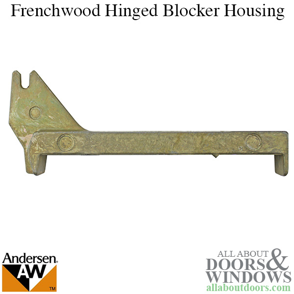 Andersen Frenchwood outswing blocker latch with plastic adjustment