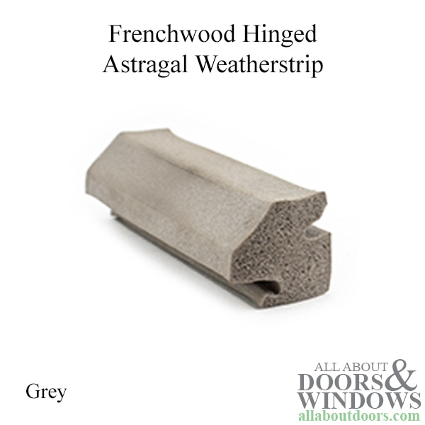 Frenchwood astragal weatherstrip