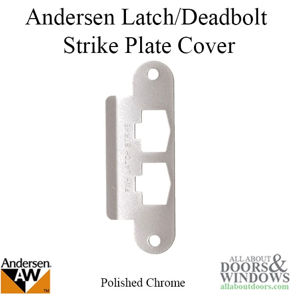 Andersen Strike Plate Cover