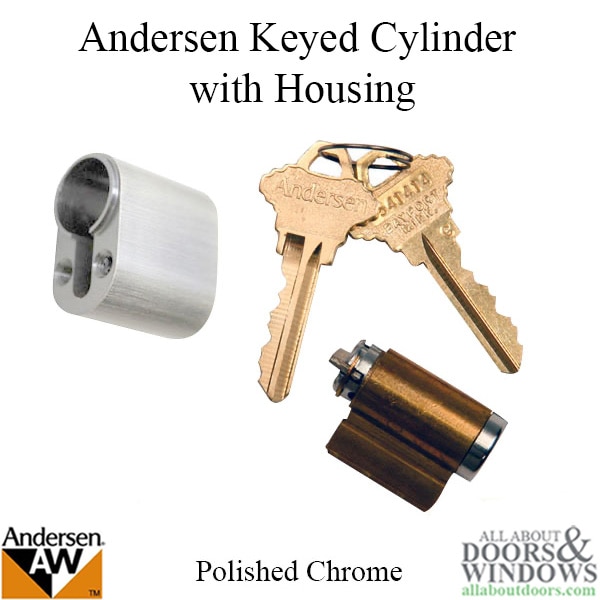 Keyed Cylinder with Housing