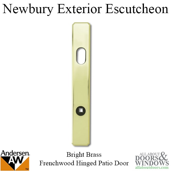 Andersen Active Exterior Escutcheon