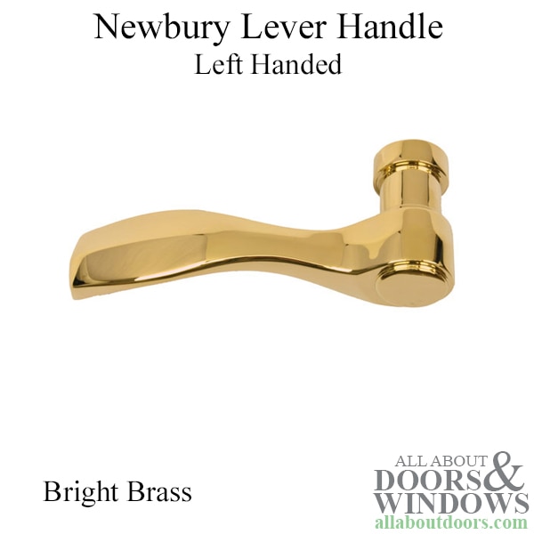 Newbury left hand lever handle