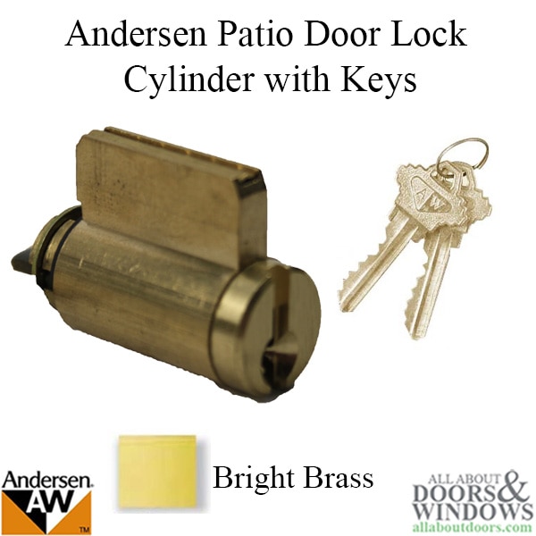 Andersen Patio Door Lock Cylinder